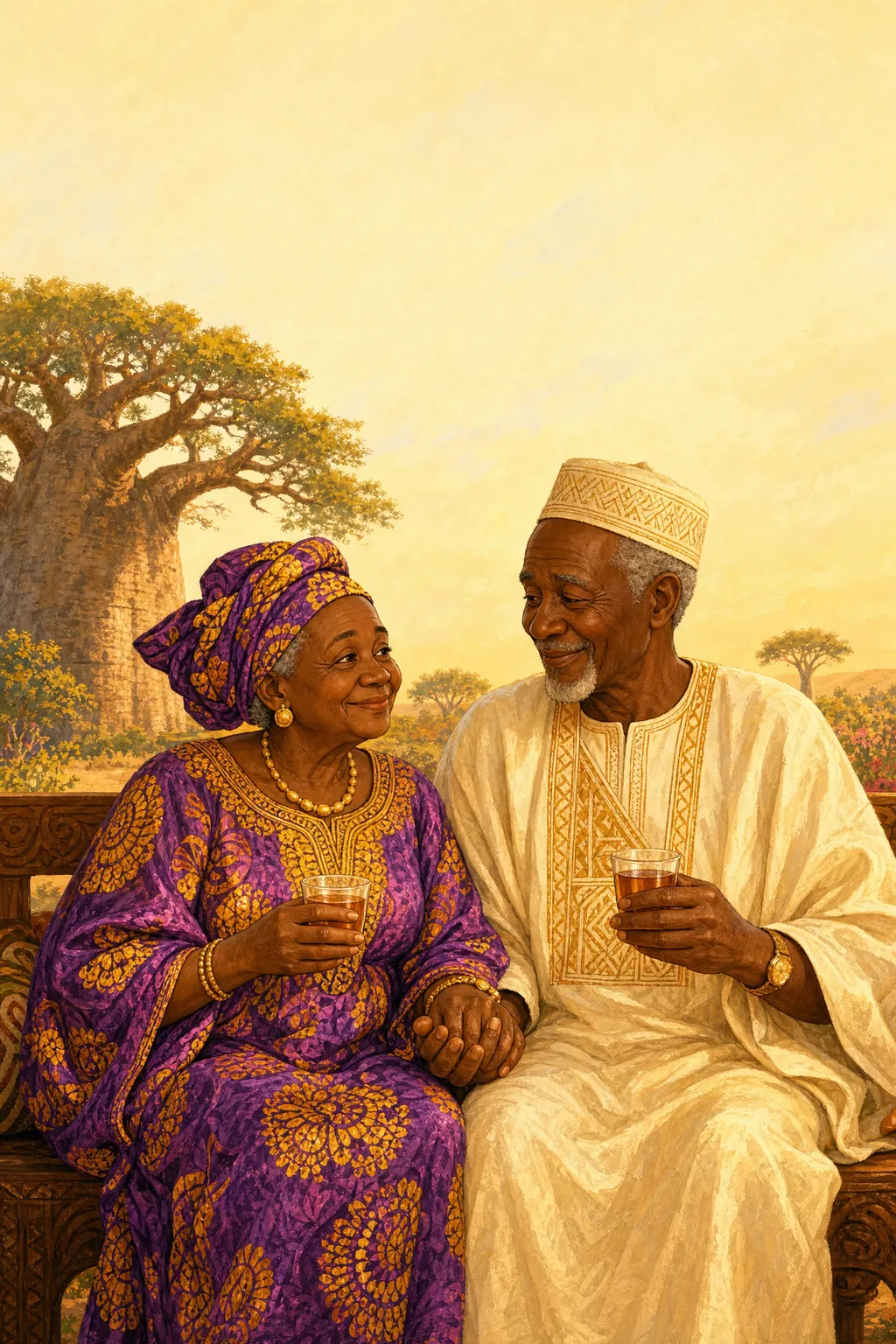 Exemple SunuStory : exemple sunustory · mamie et papi